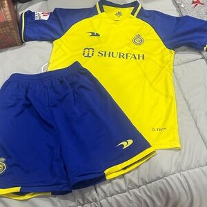 Kids Matching Set - Blue and Yellow